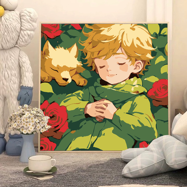 蝶デジタル油絵 diy 着色油絵子供の手描き蝶装飾絵画装飾品メーカー卸売|undefined