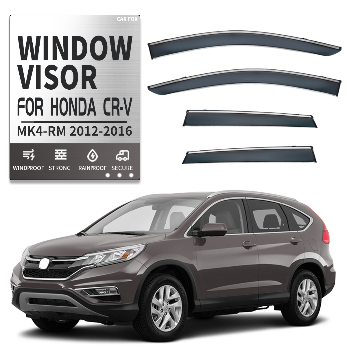 Suitable for Honda Crv/Haoying Window Rain Visor Honda Cr-V Window Visor