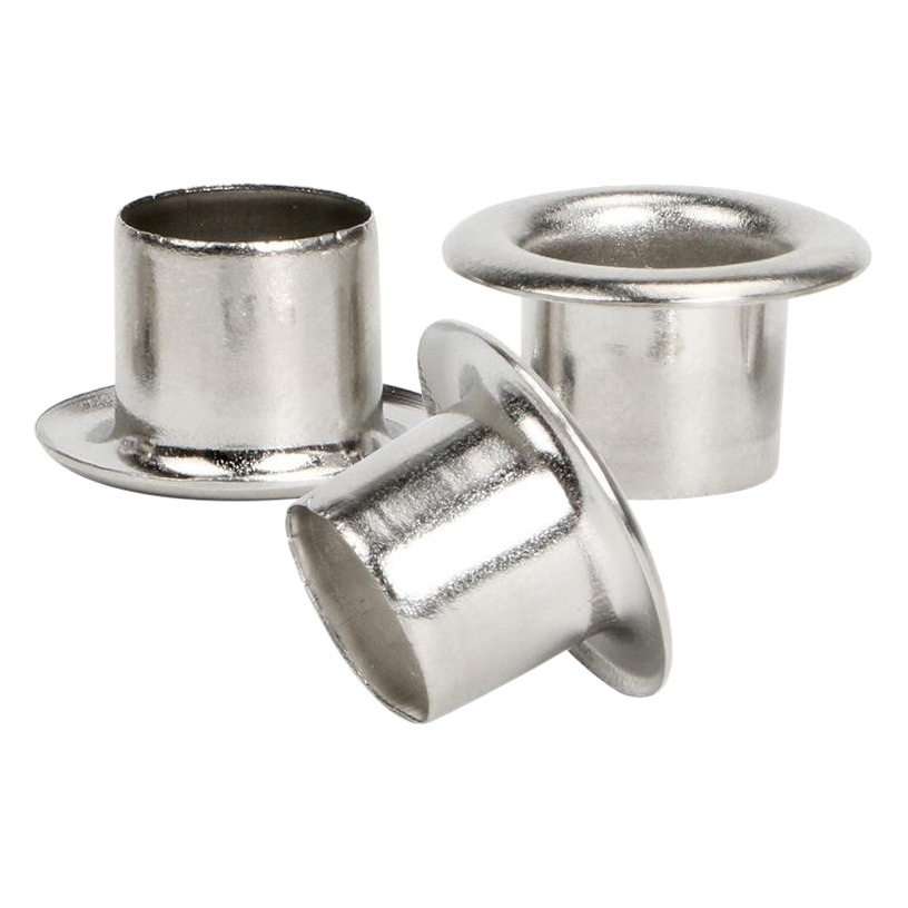 Los callos de ala ancha de pierna alta engrosados ensancharon los callos de hierro blancos de plata electrochapados hebilla de ojo de aire Ojo de gas no estándar irregular