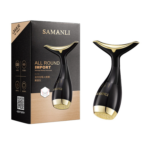 Samantha massage introduction beauty instrument facial lifting, tightening and fading nasolabial folds, neck lines, neck beauty instrument, home portable
