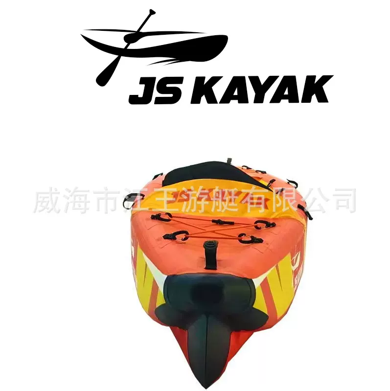 跨境热销双人pvc拉丝皮划艇充气橡皮艇钓鱼船独木舟kayak划船