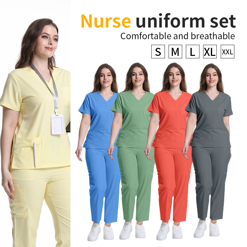 Amazon Nurse Scrub Suits Postpartum Care Center Medical Staff Scrub Suits Operating Room Doctor Nurse Work Uniforms Amazon Nurse Scrub Suits Postpartum Care Center Medical Staff Scrub Suits Operating Room Doctor Nurse Work Uniforms