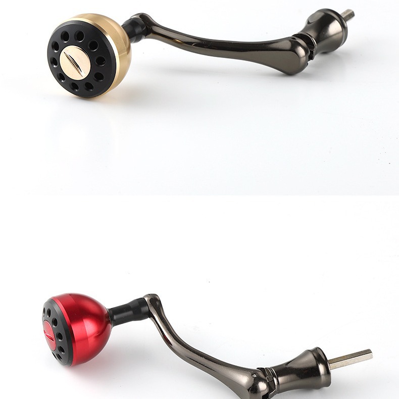 Golden Shark King artes de pesca transfronteriza accesorios de la rueda de pesca todos los metal CNC balancín mango de metal