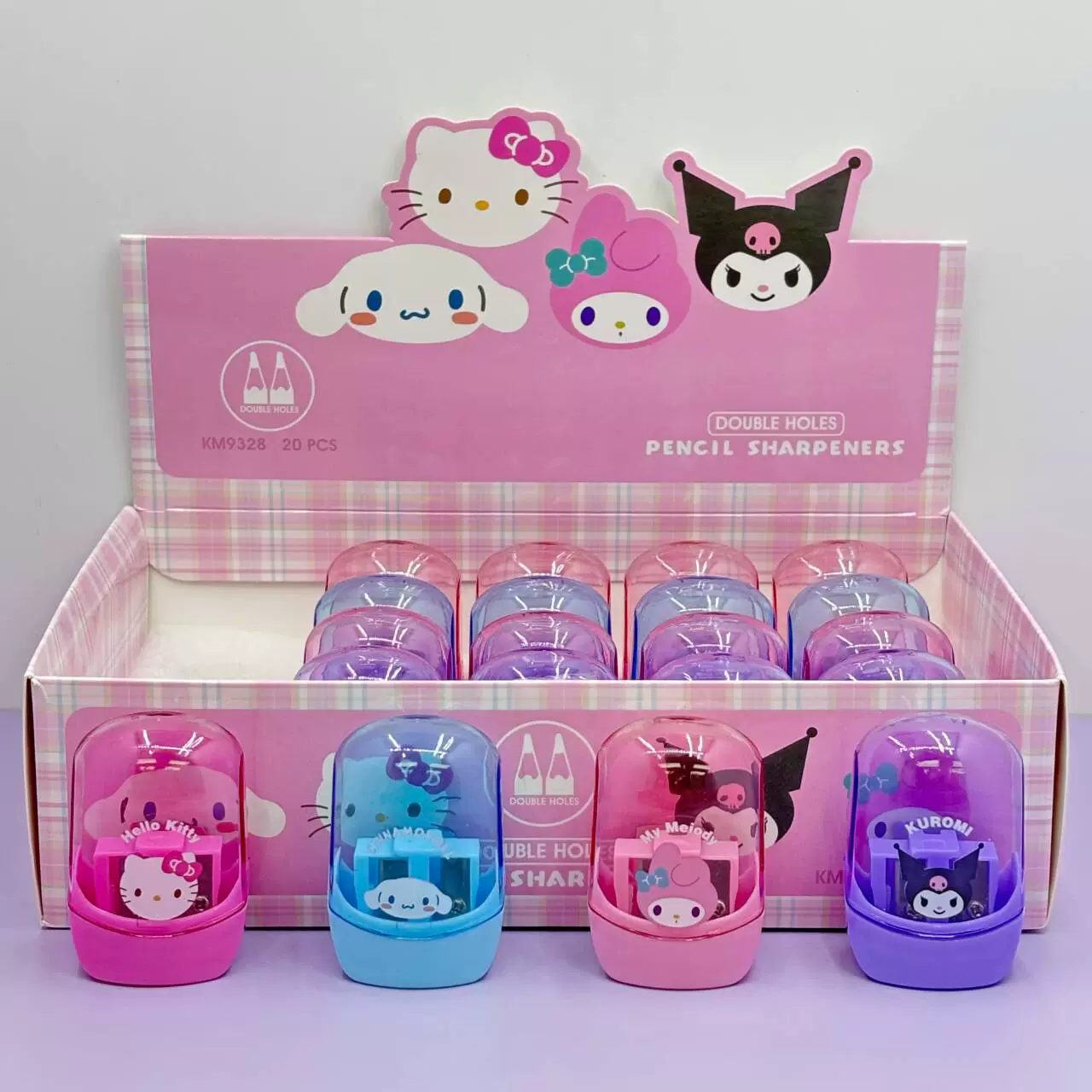 Cartoon three dimensional handheld small sharpener for early age, Birthday gift