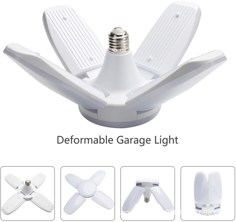 Foldable Leaf Lamp in Action