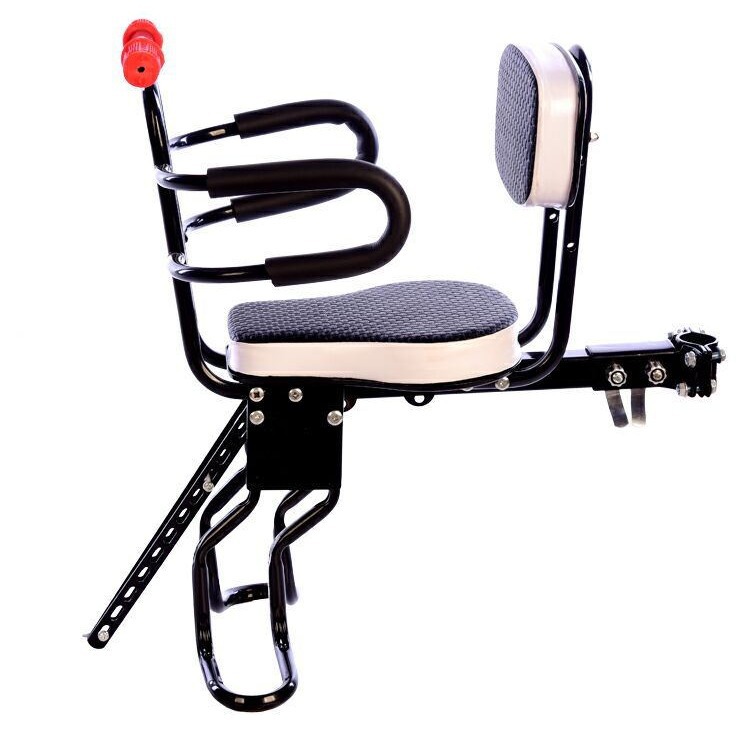 Asiento de bicicleta para niños seguridad descanso asegurado asiento de bebé protección del medio ambiente asiento de bicicleta de montaña delantera suministros de equitación