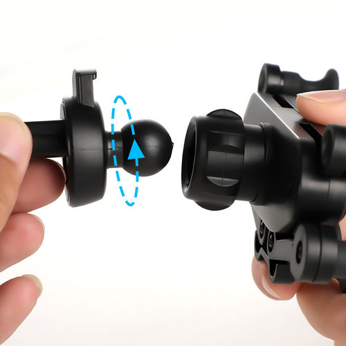 Stylish High-end Women's Cute Phone Car Mount  New Creative Car Air Vent Navigation Gravity Support