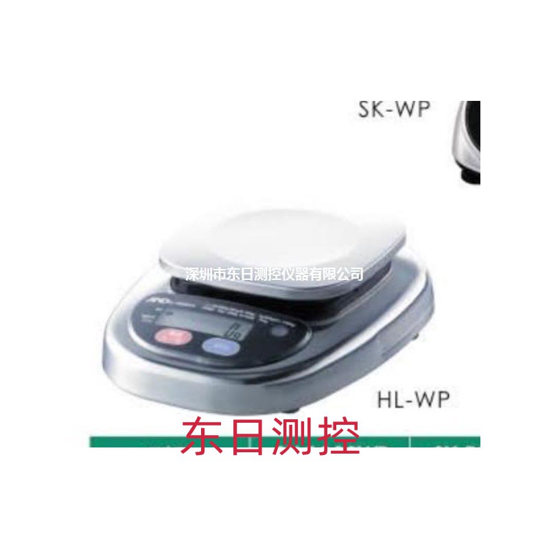 日本AND艾安得防尘防水桌面秤HL-300WP 1000 3000 HL-3000LWP原装