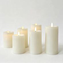 电子蜡烛灯LED塑蜡料烛弧顶蜡烛灯婚庆路引节日庆典密室逃脱剧本