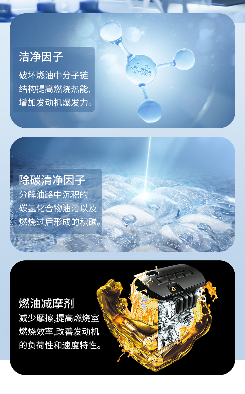 Germany imported carbon-free 6 bottles suitable for Volvo fuel treasure gasoline additive xc60s90s60v60