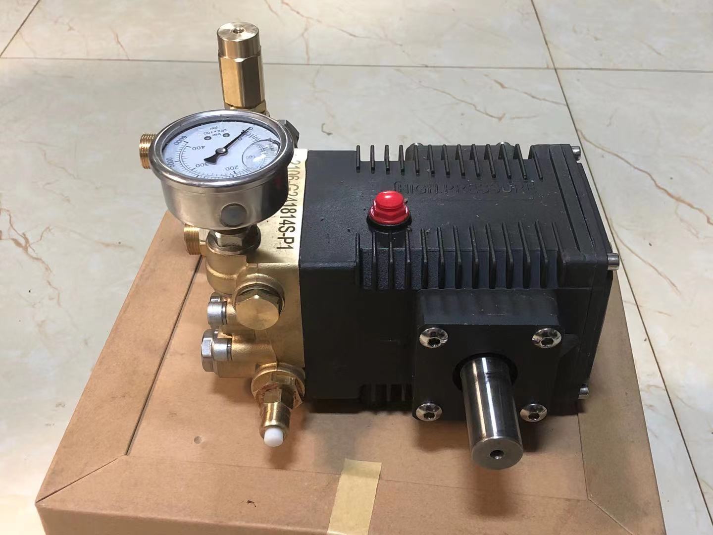 虎啸年华NH-1814外轴24高压清洗机泵头配件自吸泵美械雷格慕派