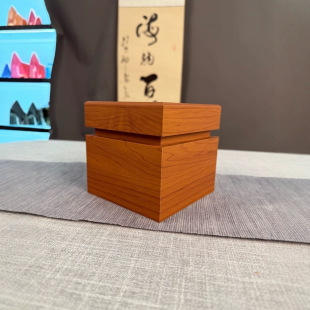 Purple Clay Teapot Tea Cup Packaging Box Wooden Gift Box High-End Master Cup Teapot Empty Box Gift Box