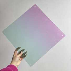 亚克力板儿童攀爬架配件太空舱面板高透明洞洞板石头纹渐变哑光