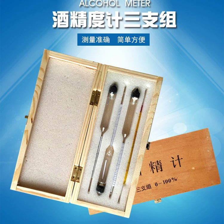 Три комплекта спиртометров, самодельные тестеры для алкоголя 0~40~70~100 градусов, стеклянный ареометр для измерения плотности.