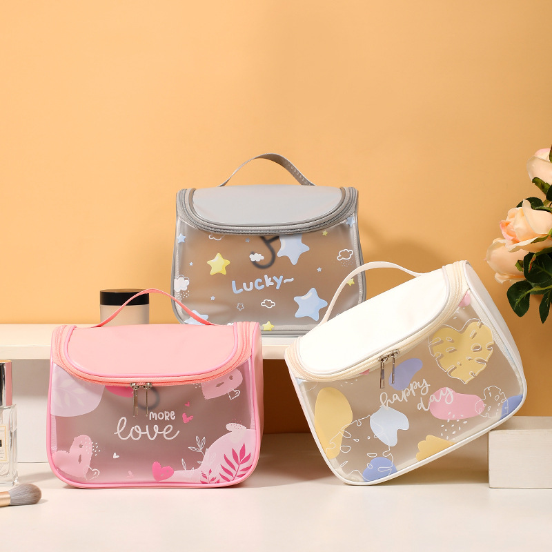 New Style Cosmetic Bag, Large Capacity Travel Toiletries Storage Bag, Korean Style Fashionable Cosmetics Storage Bag, Toiletry Bag