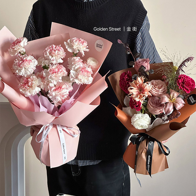 Papel de Arte para Envolver Flores Papel Especial Impermeable y Grueso para Ramos de Regalo