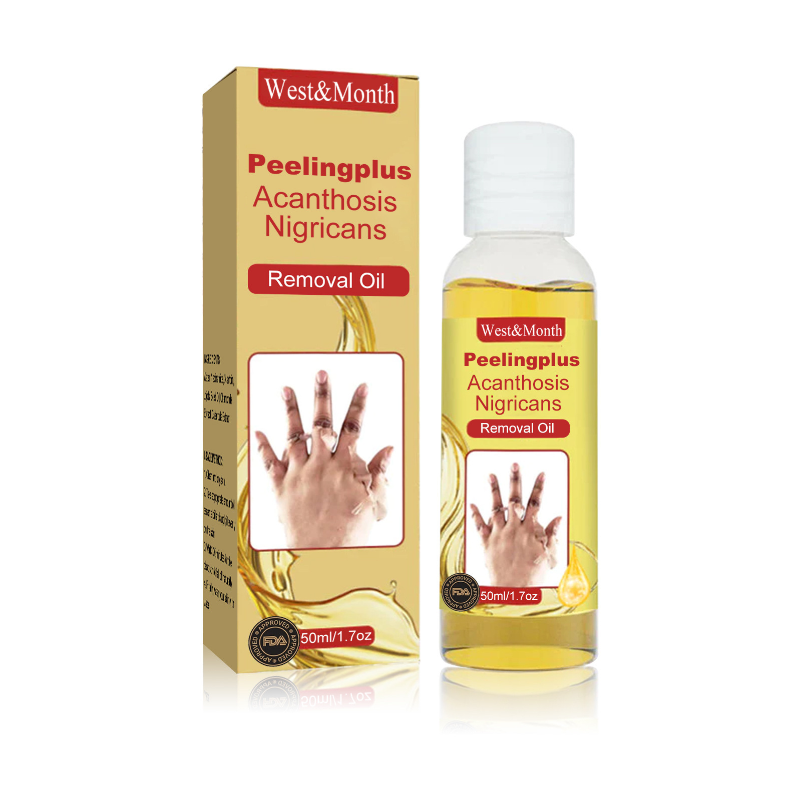 Huile éclaircissante pour traitement de l'acanthosis nigricans_voghion.com