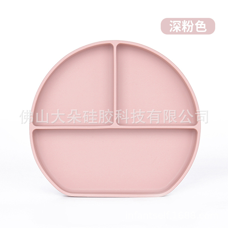 Precio bajo de la fábrica libre combinación de silicona bebé placa niños suplemento alimenticio tazón cuchara taza de agua babero traje