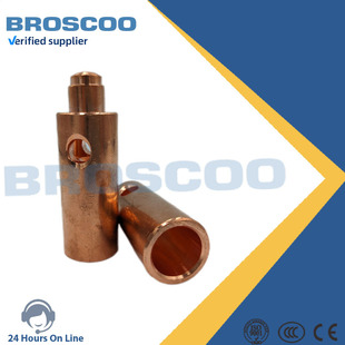 Brass Clamp Cable Clamp Power Fit Grounding Clamp Brass Clamp Connecting Brass Grounding Rod and Cable
