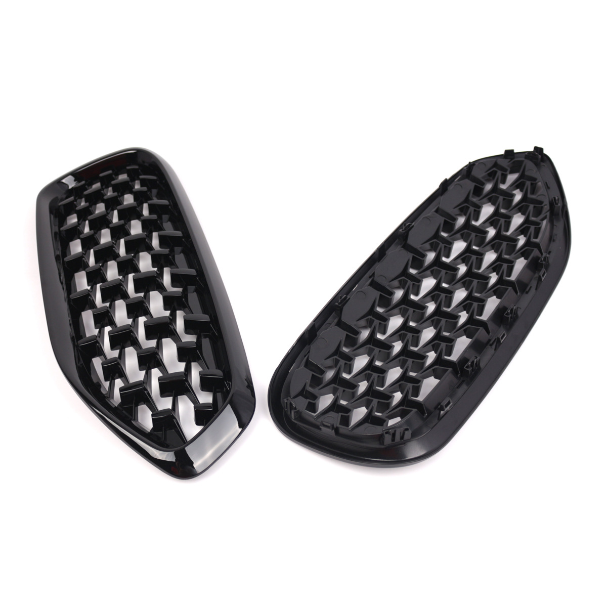 (2개) 19-22 년 동안 BMW Z4G29 BMW 그물 수정 유성 다이아몬드 그물 그릴 51138091295