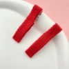 5cm fully covered cotton hair clip