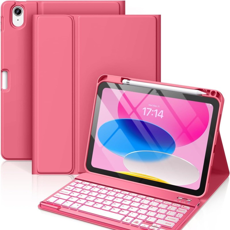 iPad11 A16 タブレット保護カバー 10.9Pro11 Bluetooth バックライト付きキーボード Air11 ペンスロットに適しています。|undefined
