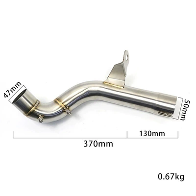 Exhaust pipe F850 Special Stainless Steel Middle