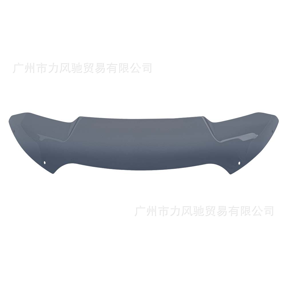 4,5 pulgadas Motorbike Front Airflow Windshield para accesorios de deslizamiento de carretera de Harley