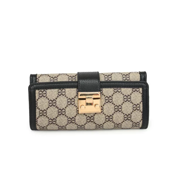 Cross-border high-end wallet, new short multi-card slot wallet for women 70% off Stackable buckle clutch long wallet 12