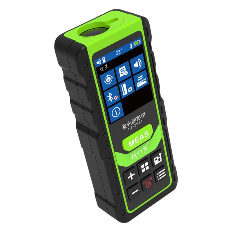 Светлой мыши nf274 зеленая световая измерительная электронная линейка инфракрасная лазерная линейка ручной дальномер для оптовой продажи