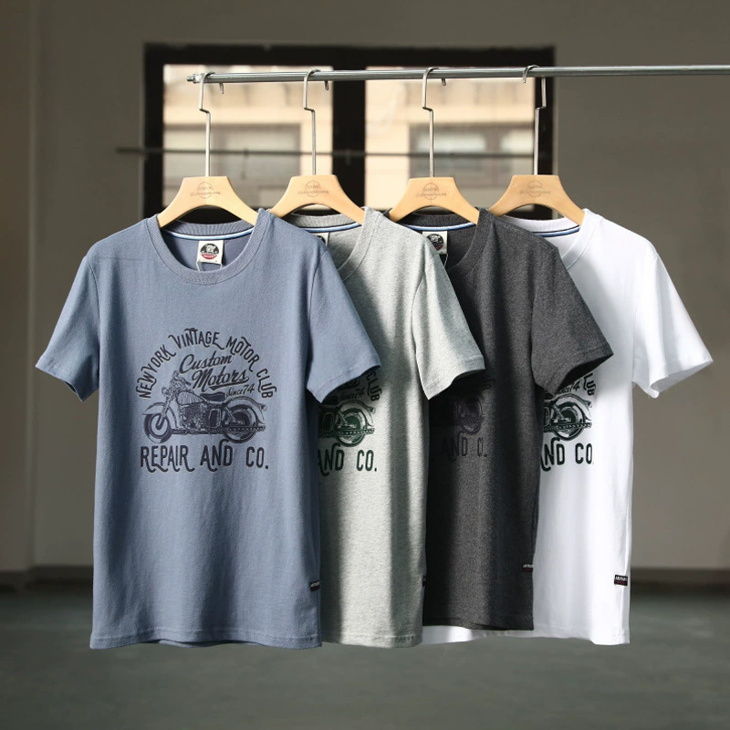 1688 Одежда оптом 2025 Летний киоск Мужская футболка с короткими рукавами Горячая продажа дешевые мужские топы на строительной площадке