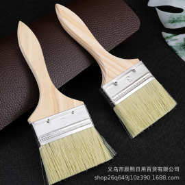 2寸3寸木柄加厚油漆刷子 清洁扫灰工业毛刷 烧烤刷工具刷厂家货源