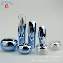 20g 50g 100g扁圆亚克力面霜晚霜膏霜瓶 30 60 100ml精华液乳液瓶