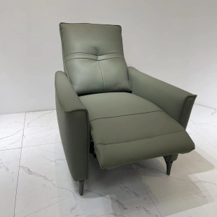 Source Manufacturer Leisure Sofa Chair Bedroom Office Leisure Sofa Swivel Chair Solid Wood Frame Simple Reclining Sofa Chair