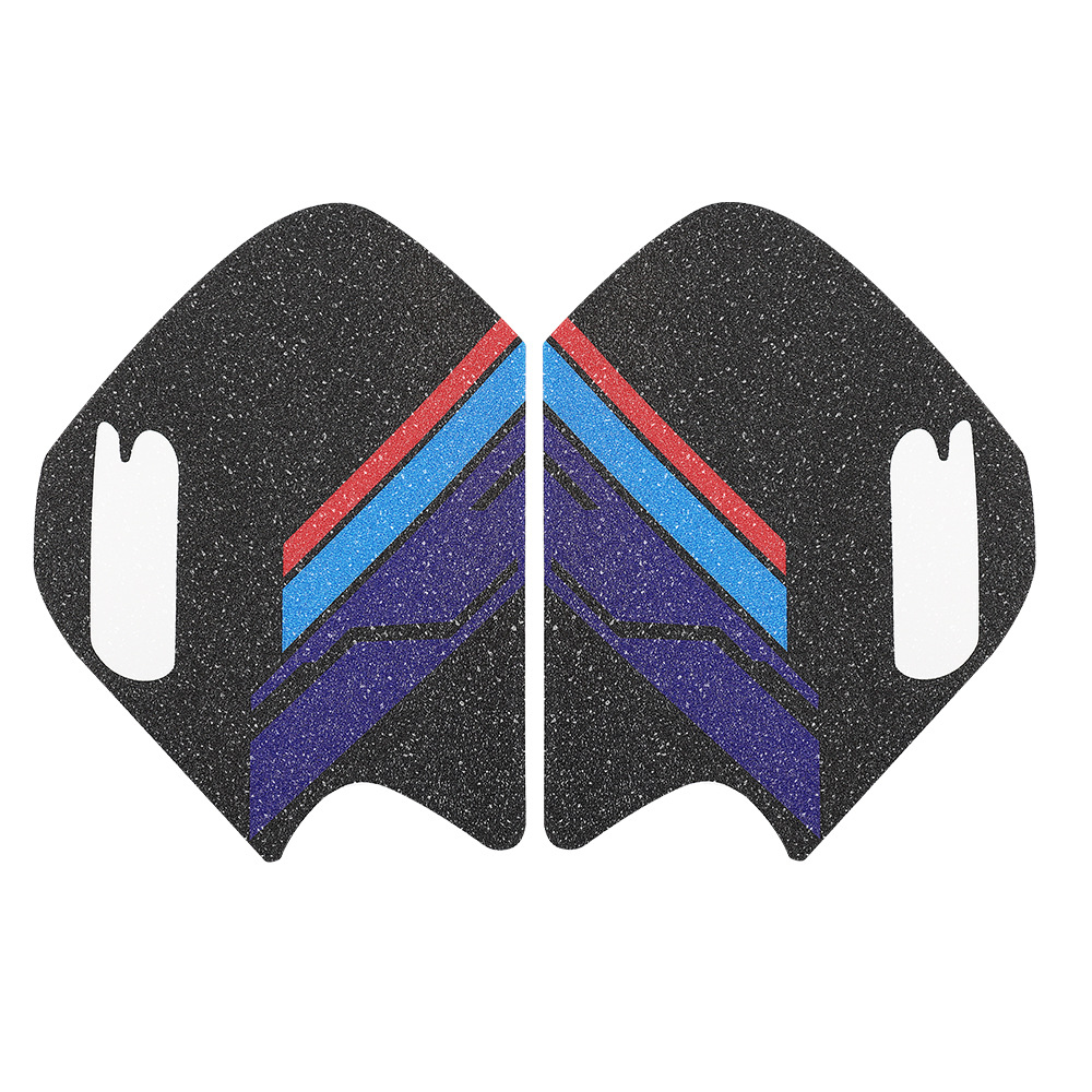 Aplicable a BMW Waterbird R1250GS ADV en ambos lados del tanque de combustible, adhesivo antideslizante, adhesivo de protección individual, modificación antideslizante