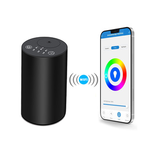 Two-Fluid Intelligent Waterless Essential Oil Machine Graffiti Wifi Cold Mist Aromatherapy Machine Home Fragrance Diffuser Automatic Fragrance