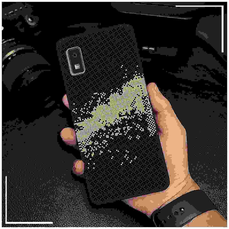 Suitable for Sharp mobile phone cases, luxurious couple soft cases, silicone, simple, fun, trendy, creative, unisex, dustproof Suitable for Sharp mobile phone cases, luxurious couple soft cases, silicone, simple, fun, trendy, creative, unisex, dustproof