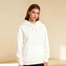 跨境欧美外贸秋冬女装帽衫亚马逊独立站长袖外套宽松休闲连帽卫衣