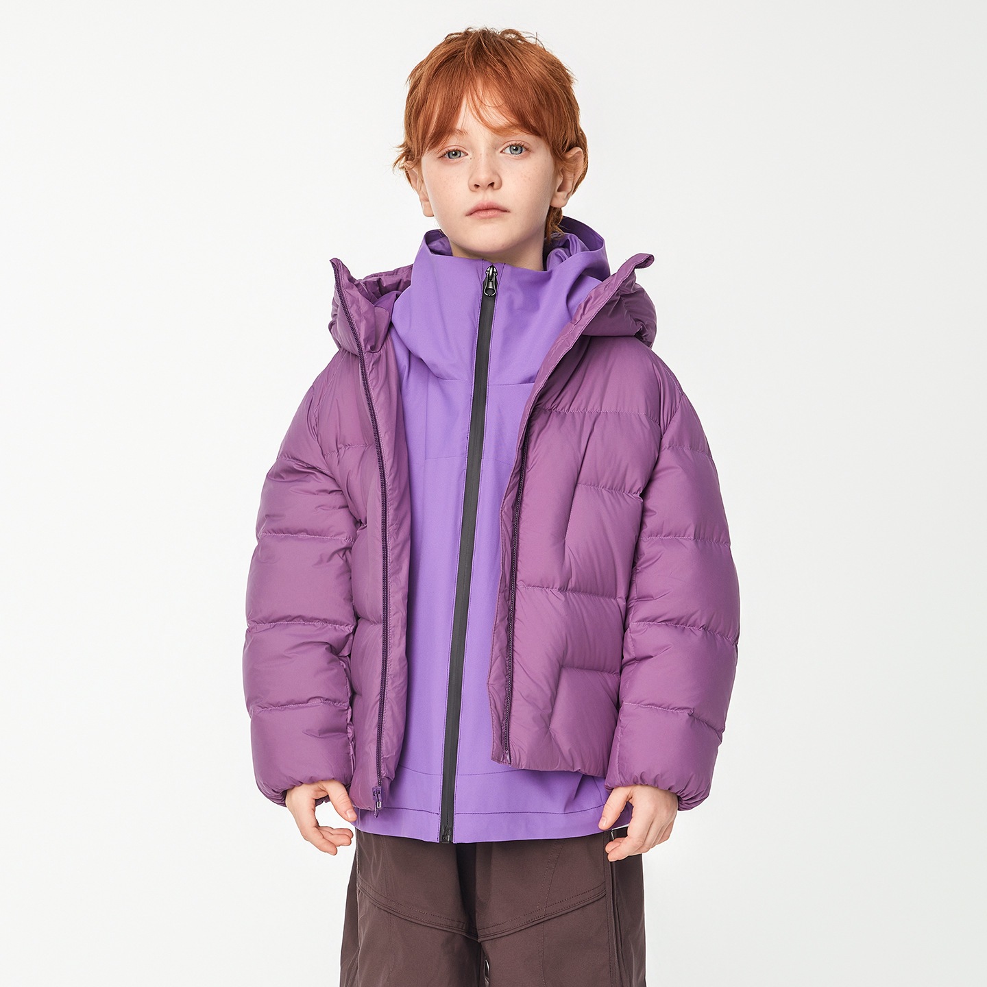 Children's winter keep warm short down jacket for boys