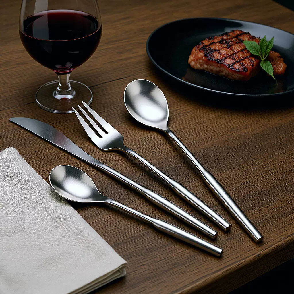 跨境刀叉套装西餐餐具304不锈钢牛排刀叉勺酒店刀叉不锈钢勺子