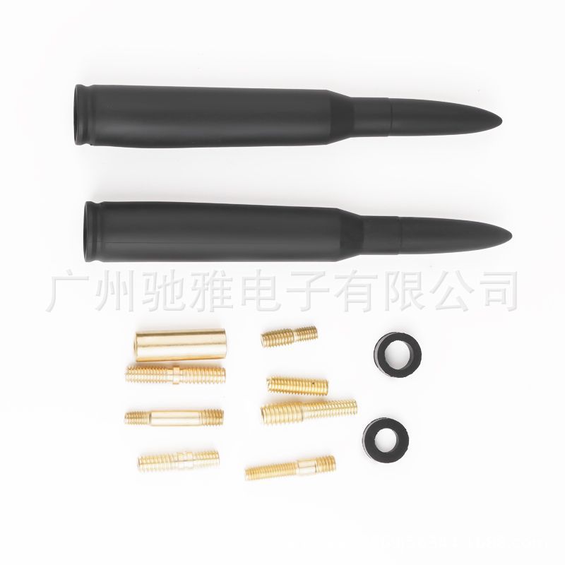 Car Universal Roof Radio Antenna 7inch Am / Fm Modified Antenna Rod 17.5cm with 8 Screws