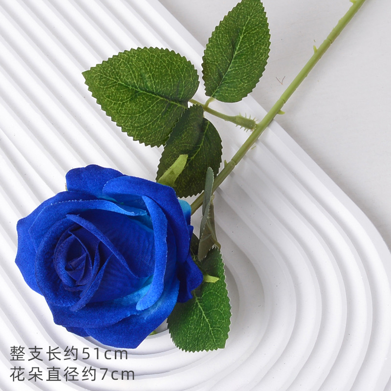 珍珠玫蓝色（绒布版）