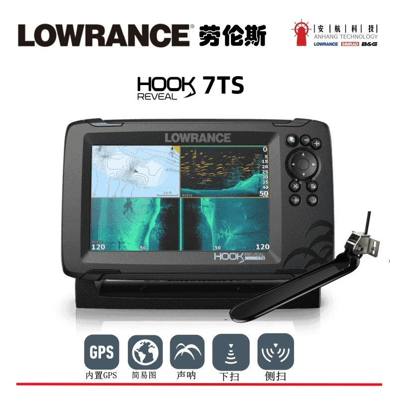Lawrence Lowrance HOOK Reveal 7X 7TS Звук Рыбацкая Роуд Yahai Рыбалка