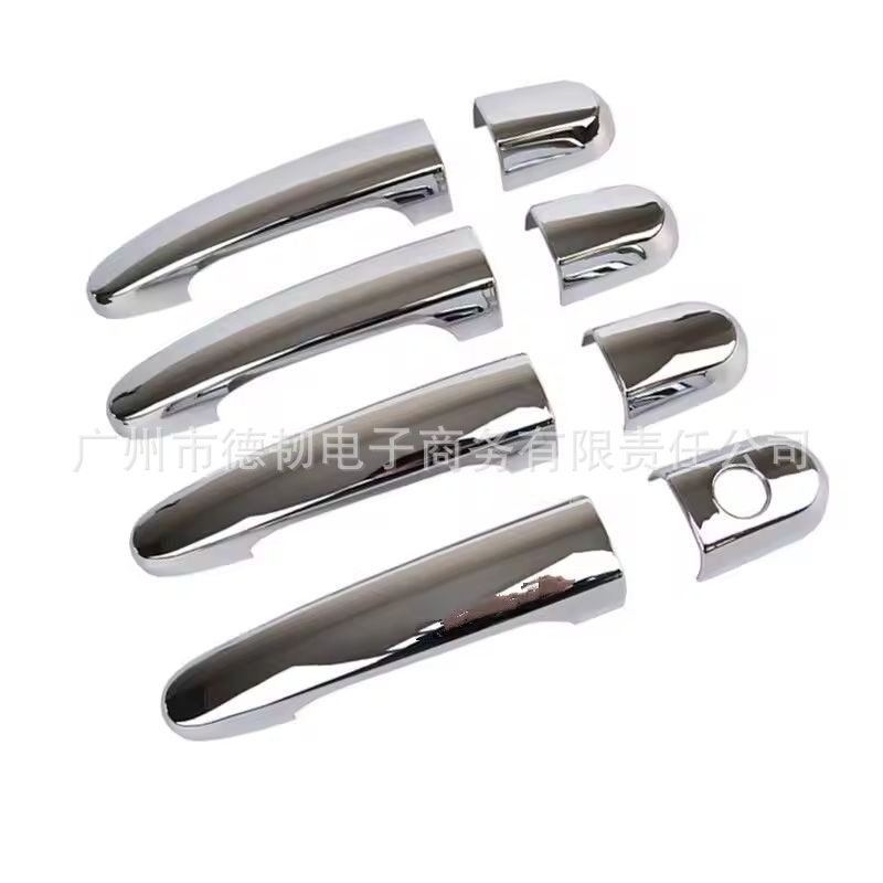 Suitable for 10-15 Models of Kia Sorento Chrome Handle Stickers Sorento Car Door Handle Cover Decoration