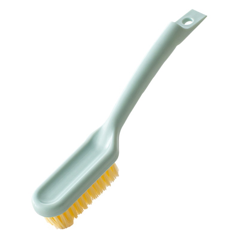 [Cepillo de zapato de mango largo grueso] cepillo de zapato colgante para el hogar cepillo de limpieza multifuncional no daña los zapatos cepillo de pelo suave