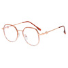 Fashionable trend metal retro glasses