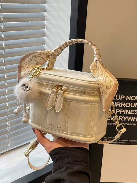 High-End, Simple and Versatile Bag for Women, 2026 Spring and Summer New Niche Design Bucket Bag, Korean Style Hand-Held Shoulder Bag