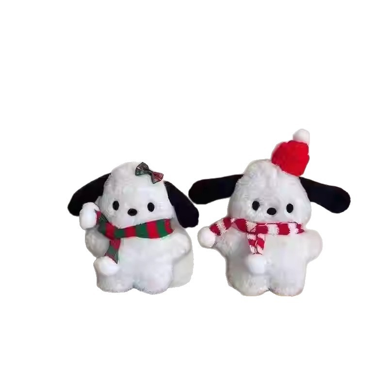 Decoraciones de Navidad muñecas de peluche simple colgante florista al por mayor para enviar amigos y hermanas amigos y compañeras de clase