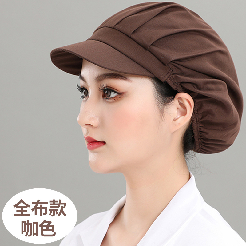 Comedor Comedor Cooker Sombrero de malla especial para cocina trasera femenina Fábrica de alimentos transpirable Taller de trabajo Sombrero de fábrica al por mayor