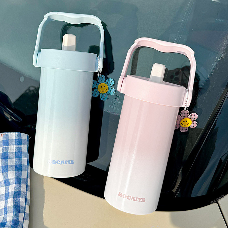 保温カップ陶磁器の内胆コップのグラデーションコップは高温に耐えます。|undefined